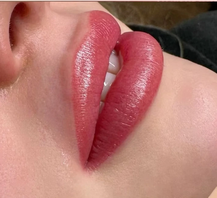 Cosmetic lip tattoo — enhanced lips in Matraville