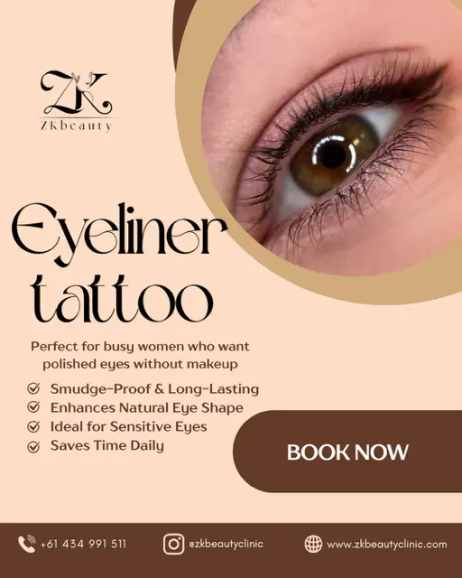 ZK Beauty Clinic Eyeliner Tattoo Special - Polished Eyes for $299